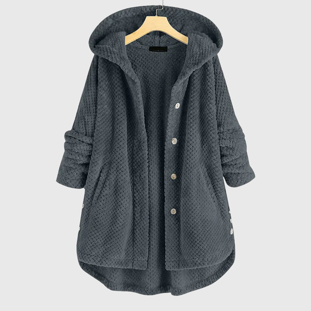 Anna-Berg | Fleece Jacket with Hood