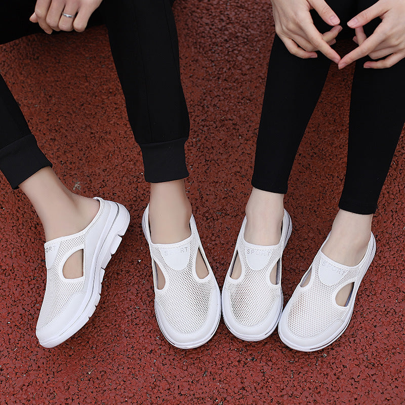 Anna-Berg | Luxe Cushioned Adjustable Sandals with Graceful Drape