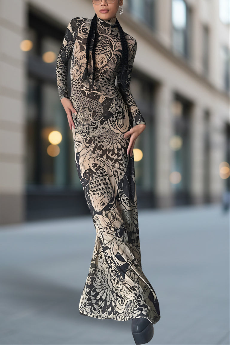 Anna-Berg | Baddie Tattoo Dress