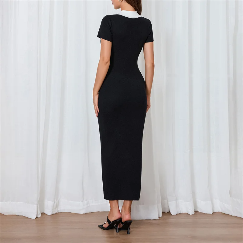 Anna-Berg | Maxi Dress, Short Sleeves