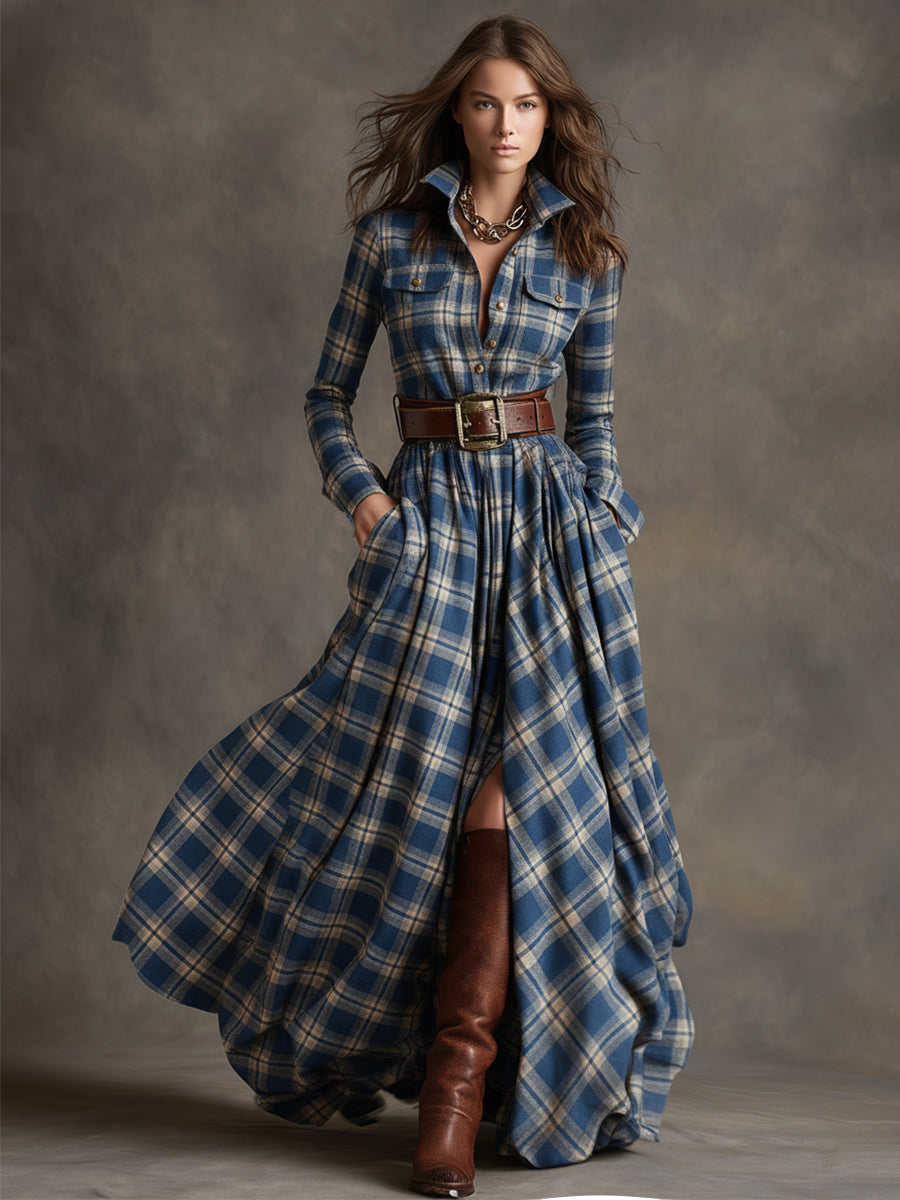 Anna-Berg | Brown Casual Dress