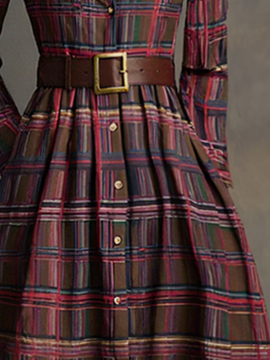 Anna-Berg | Brown Casual Dress