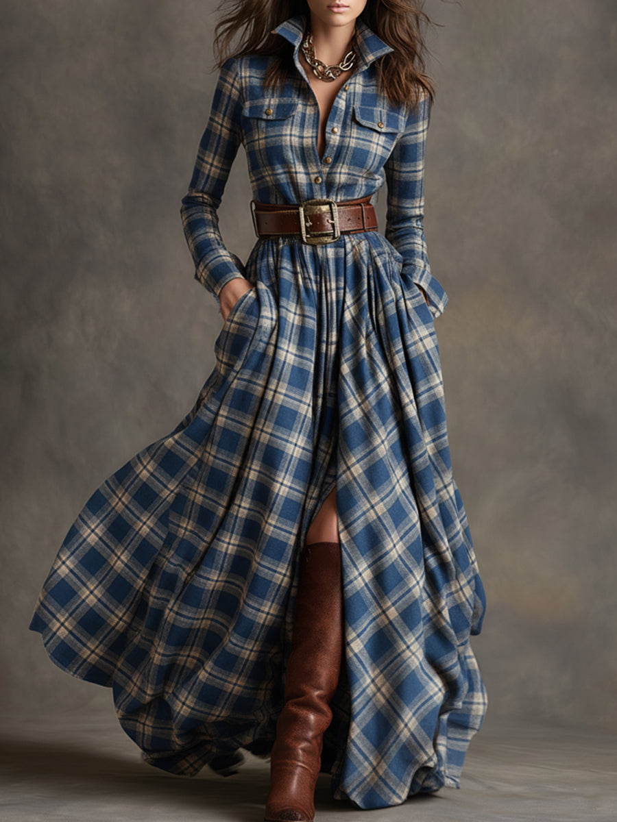 Anna-Berg | Brown Casual Dress
