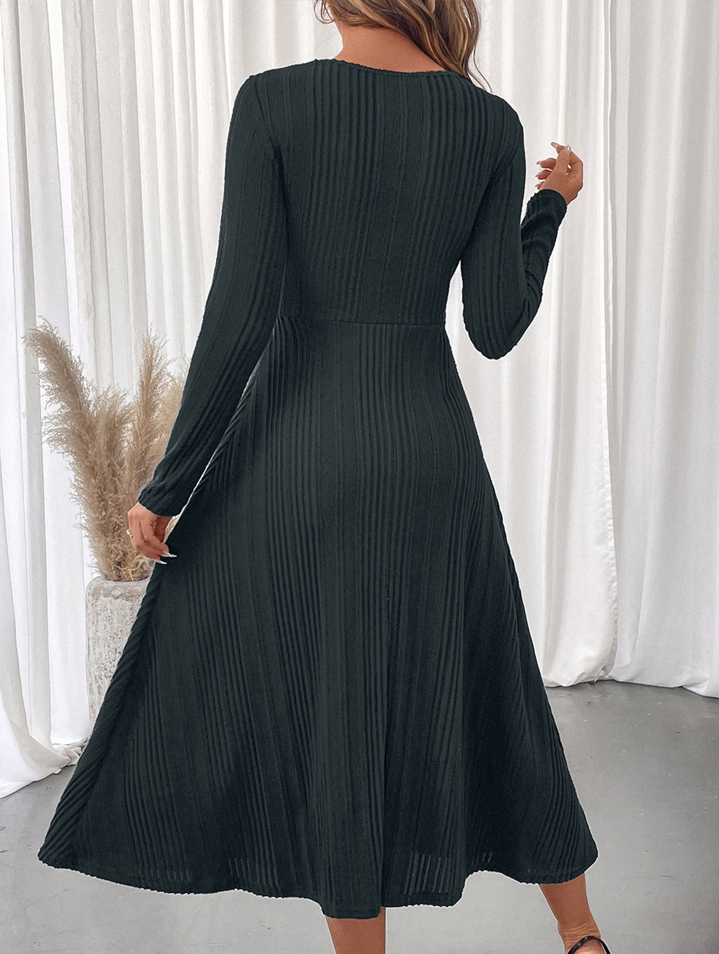 Anna-Berg | Casual Hot Girl Hollow Texture Dress