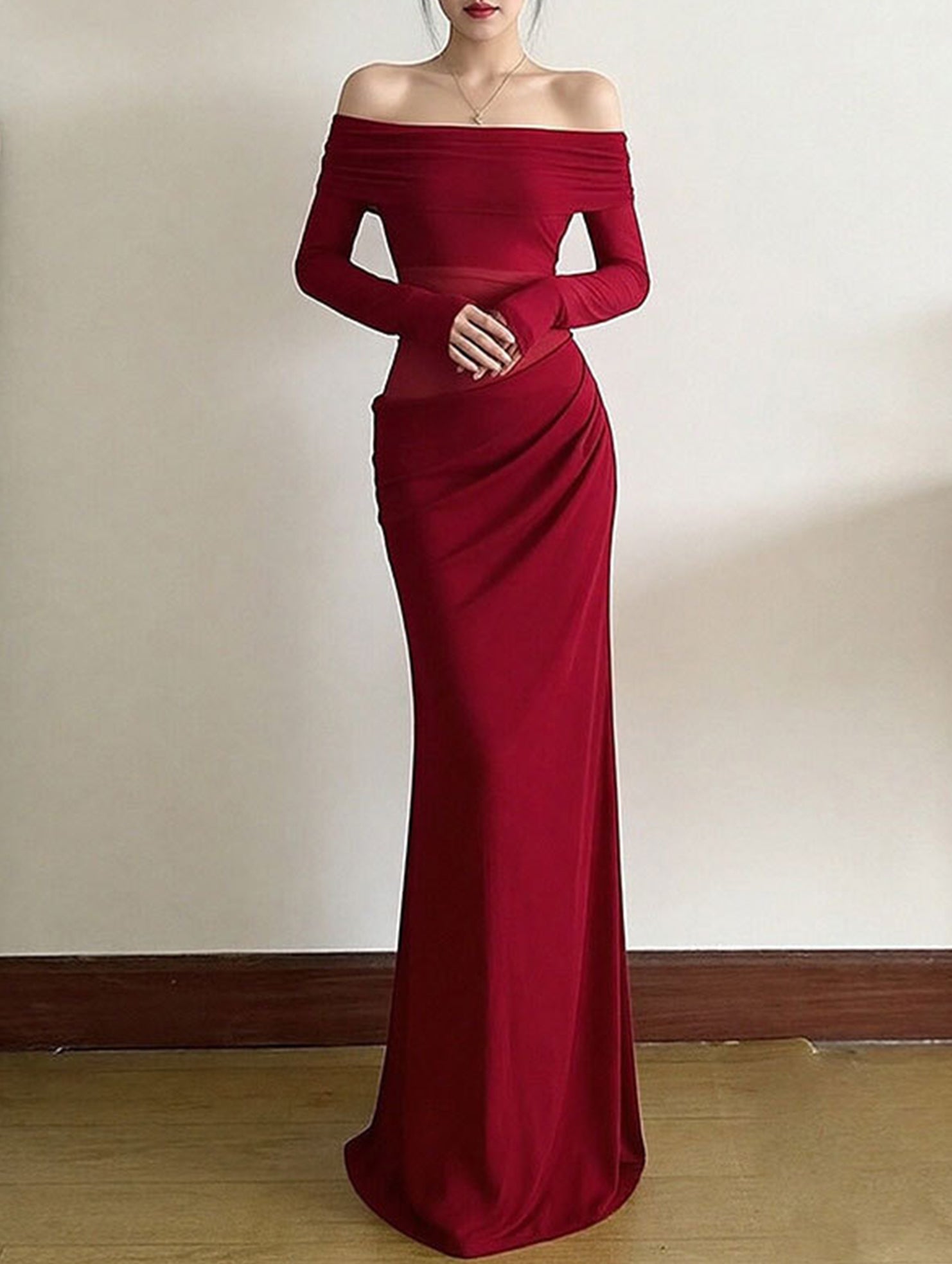 Anna-Berg | French-Style Elegant Slim-Fit Dress