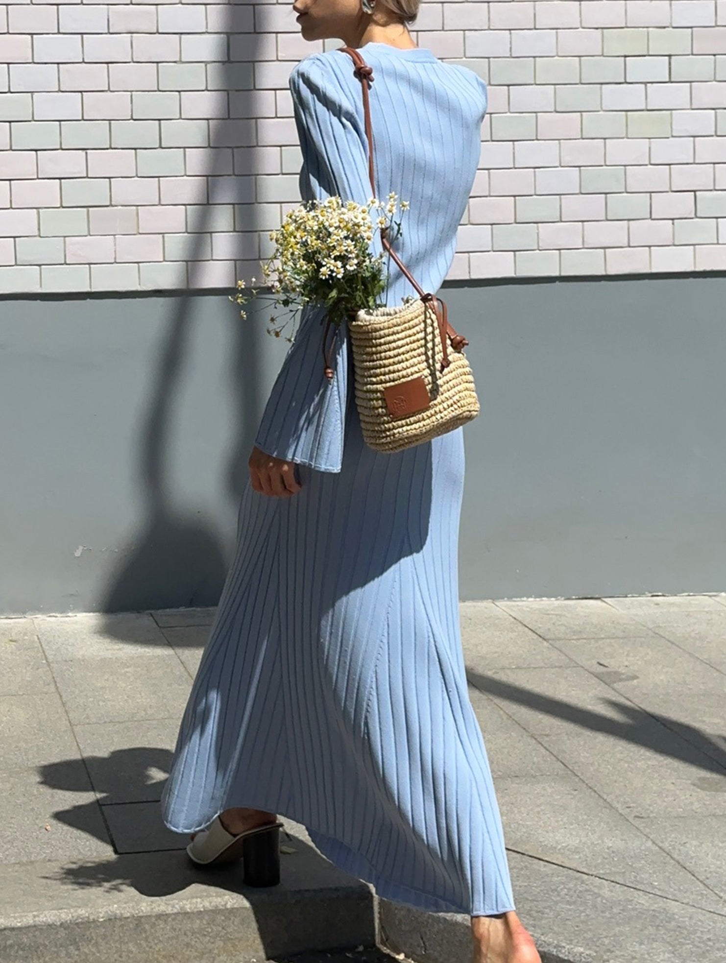 Anna-Berg | Versatile V-Neck Cardigan Slim Dress