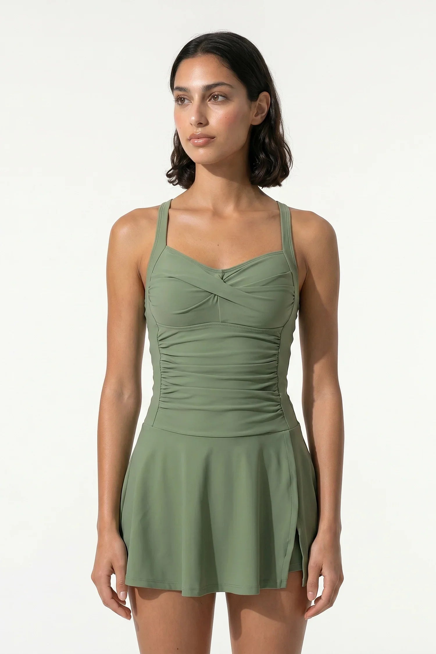 Anna-Berg | Tankini Co-Ord Sleeveless Beach Summer Dress