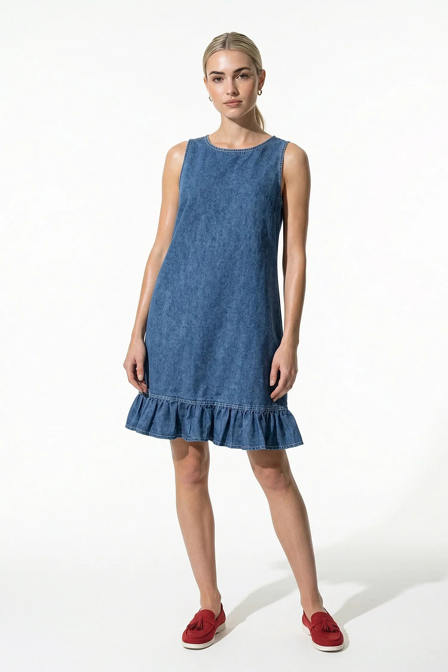 Anna-Berg | Denim Classic Casual Summer Dress