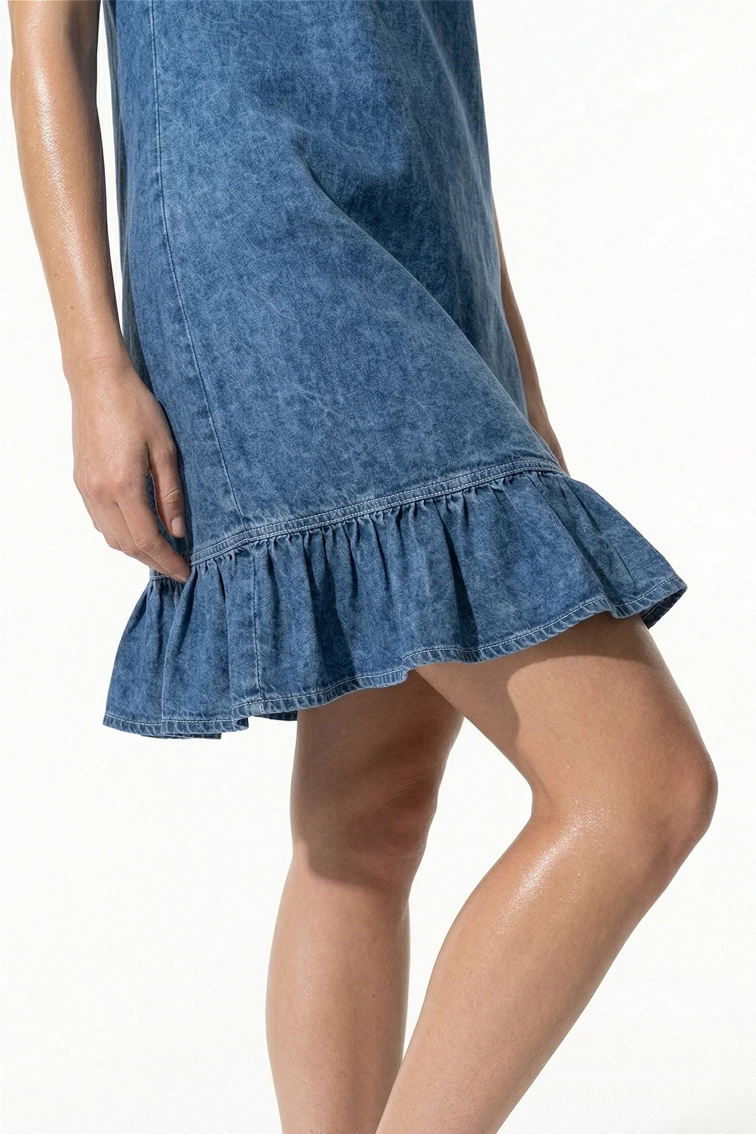 Anna-Berg | Denim Classic Casual Summer Dress