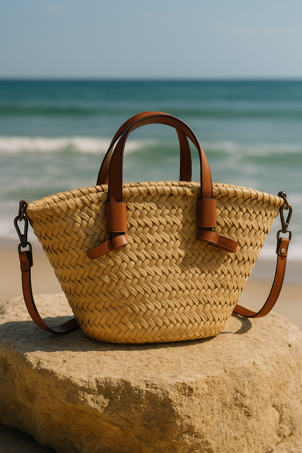 Anna-Berg | Straw Tote