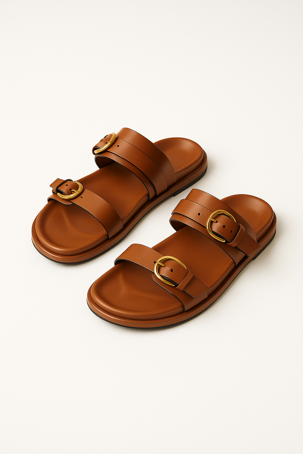 Anna-Berg | Leather Slides