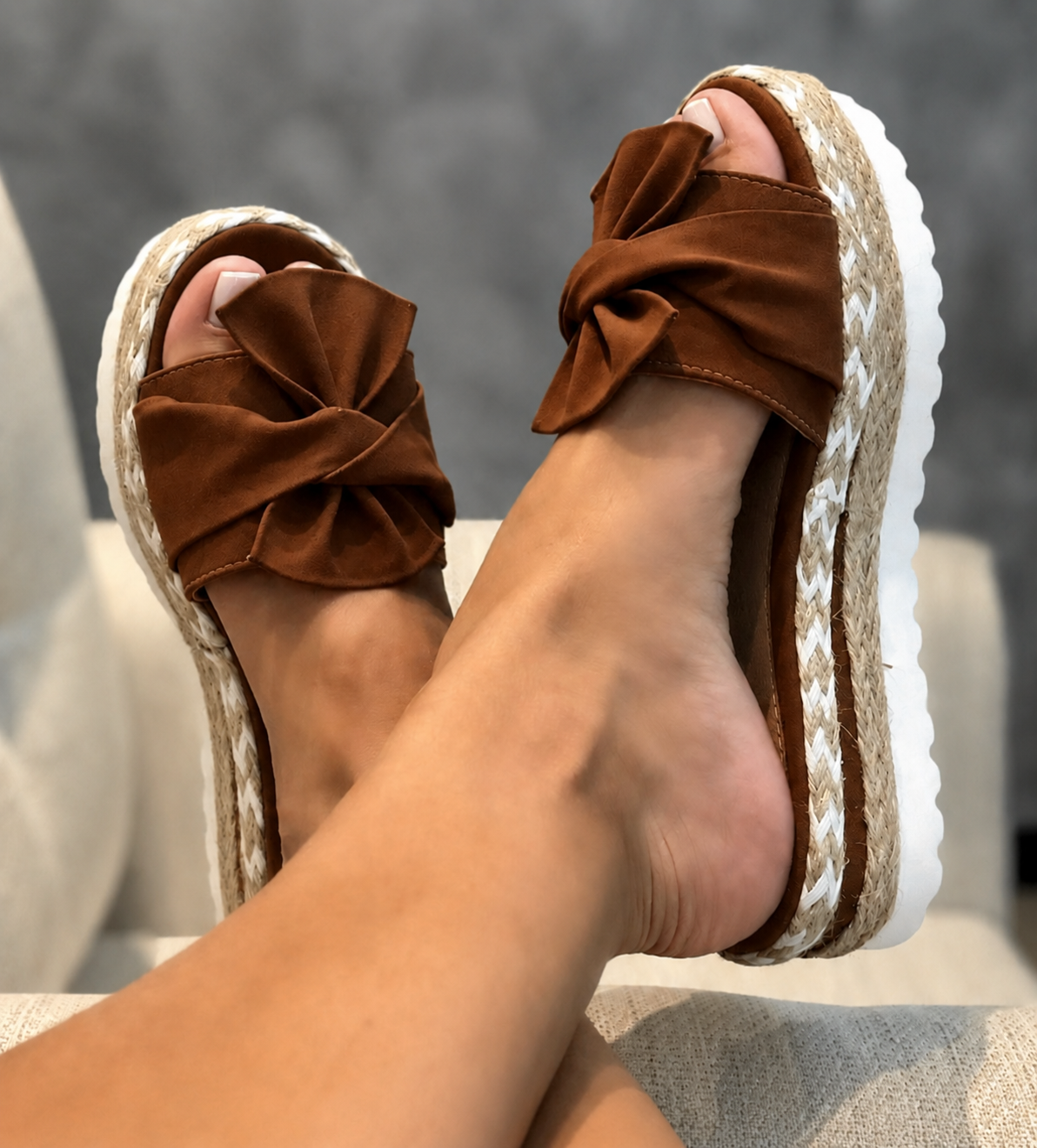 Anna-Berg | Chic Woven Wedge Sandals Made to Turn Heads