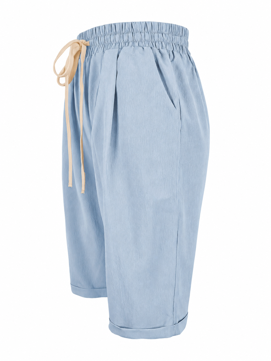 Anna-Berg | Feminine Relaxed Capri Pants with a Flattering Silhouette