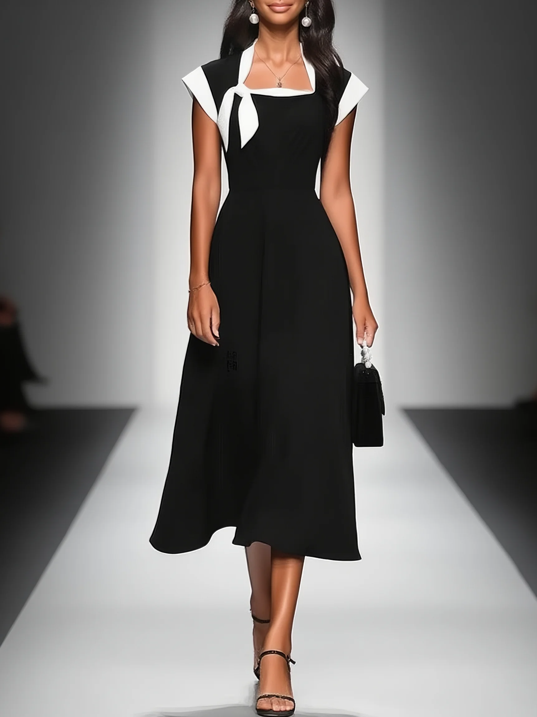 Anna-Berg | Colorblock Dress