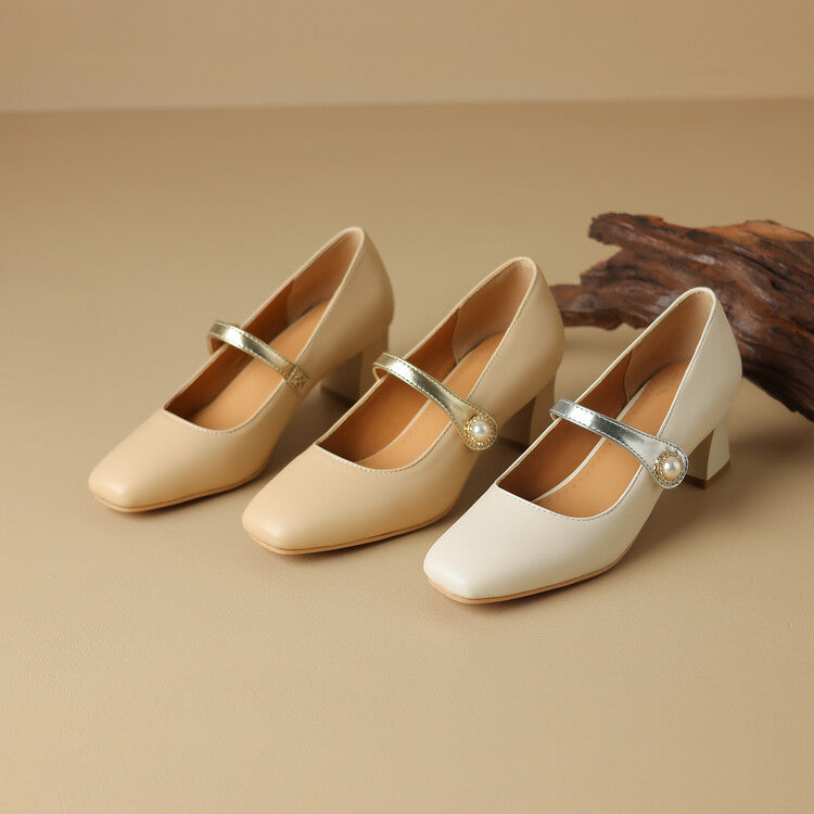 Anna-Berg | Block Heel Mules