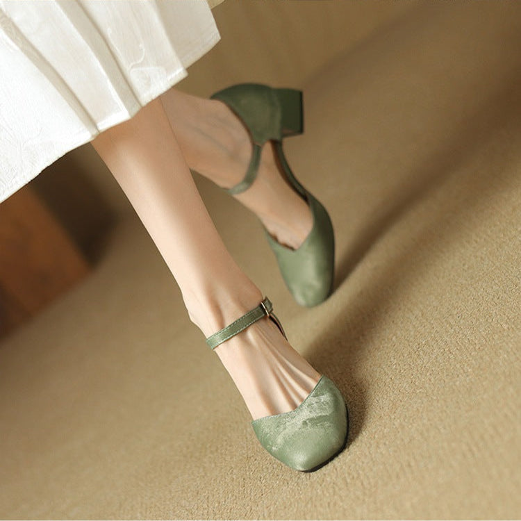 Anna-Berg | Block Heel Mules