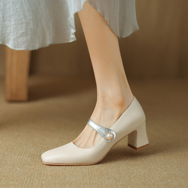 Anna-Berg | Block Heel Mules