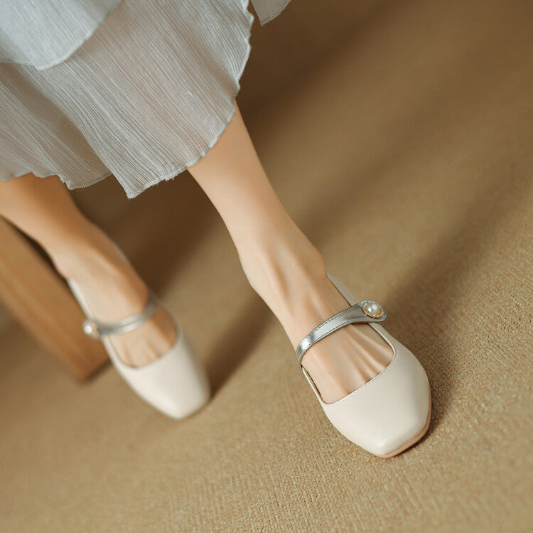 Anna-Berg | Block Heel Mules