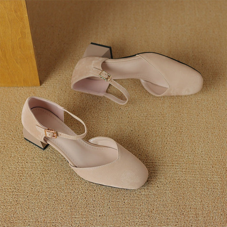 Anna-Berg | Block Heel Mules