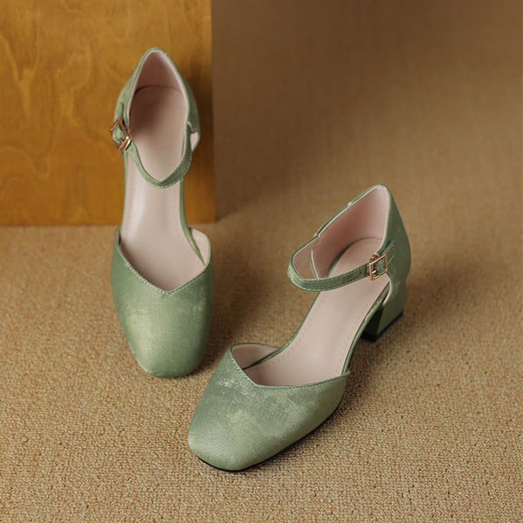 Anna-Berg | Block Heel Mules