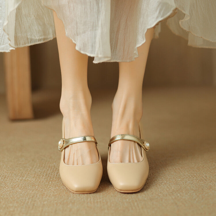Anna-Berg | Block Heel Mules