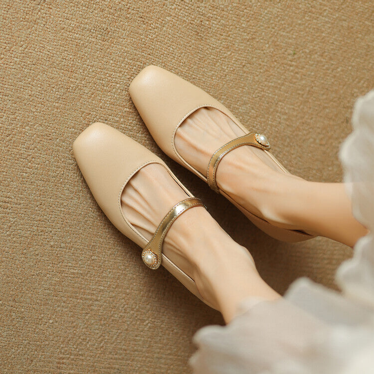 Anna-Berg | Block Heel Mules