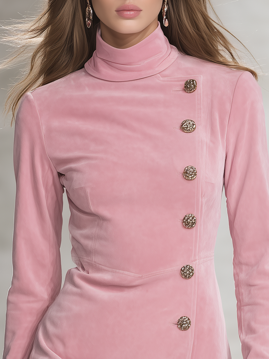 Anna-Berg | Faux Suede Dress