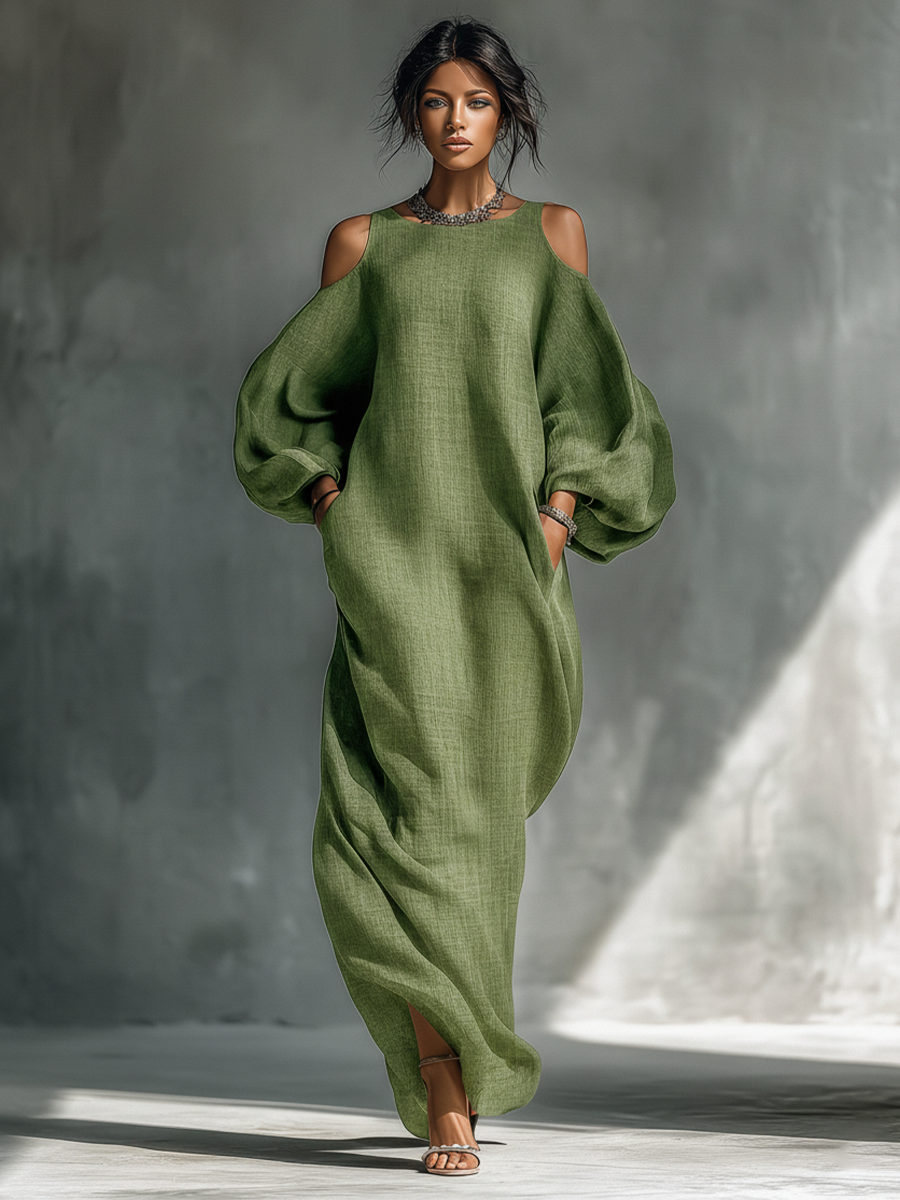 Anna-Berg | Green Dress