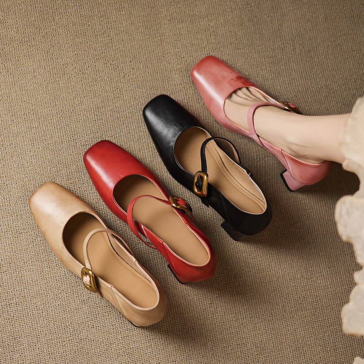 Anna-Berg | Genuine Leather Heels