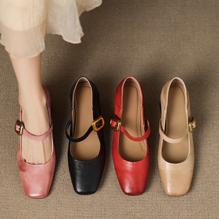 Anna-Berg | Genuine Leather Heels