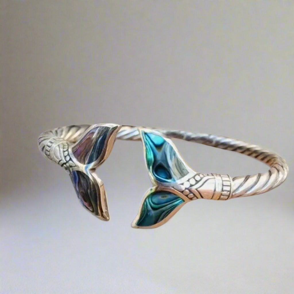 Ocean Silver Tail Bracelet