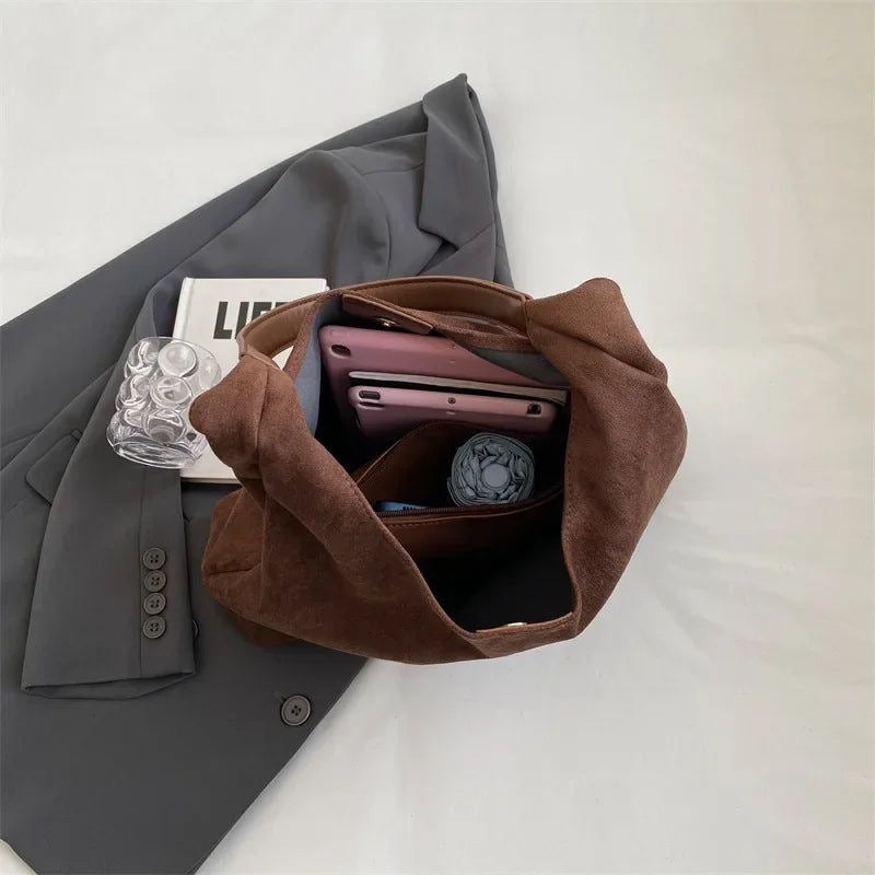 Anna-Berg | Suede Tote Bag
