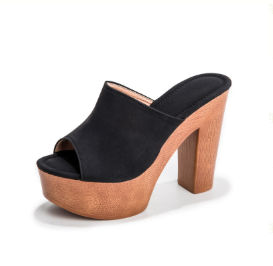 Anna-Berg | Chic Platform Flat Sandals for a Polished Look