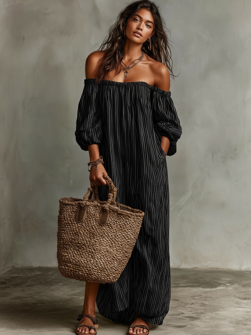 Anna-Berg | Linen Casual Dress