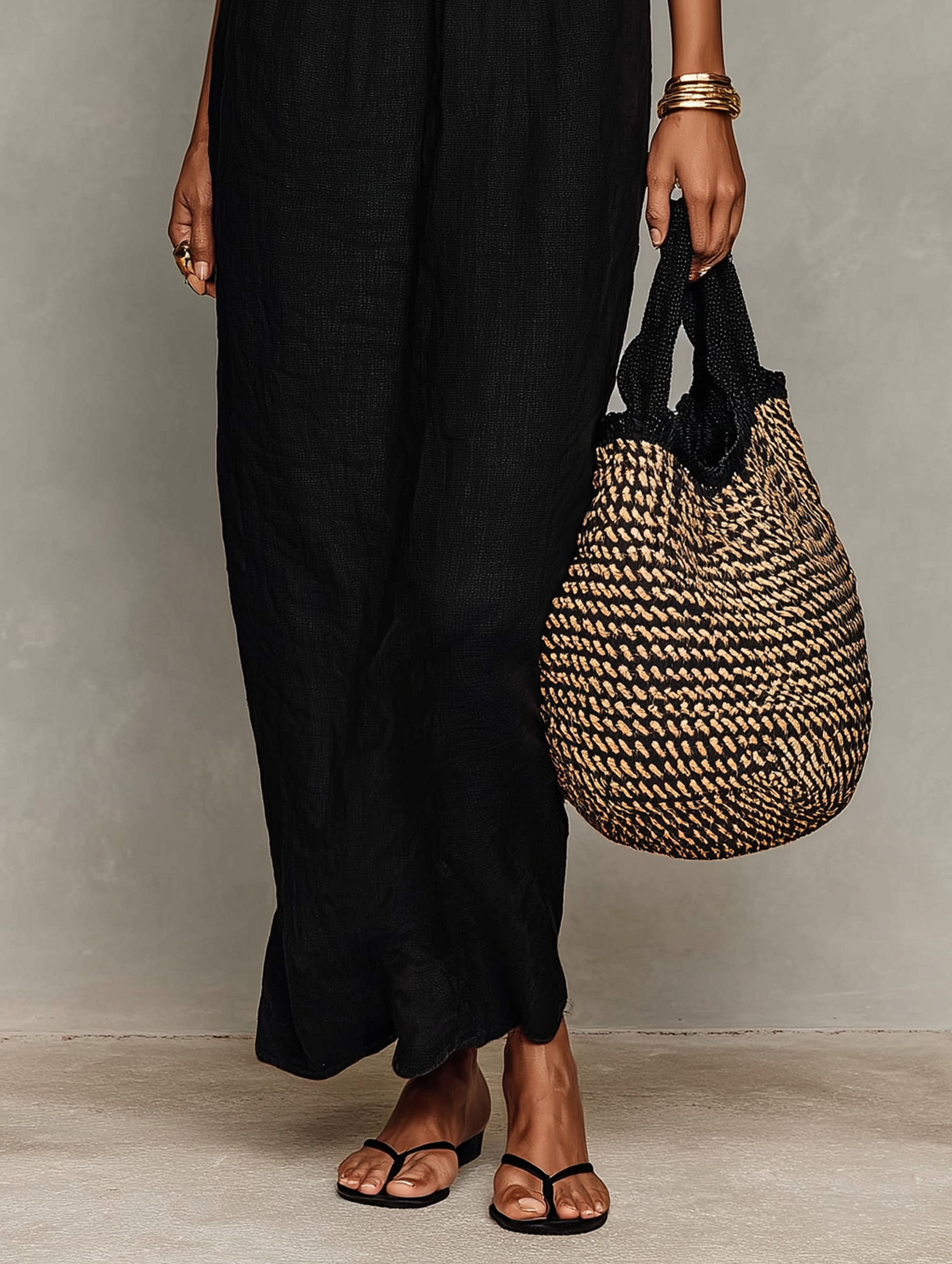 Anna-Berg | Linen Strapless Evening Dress