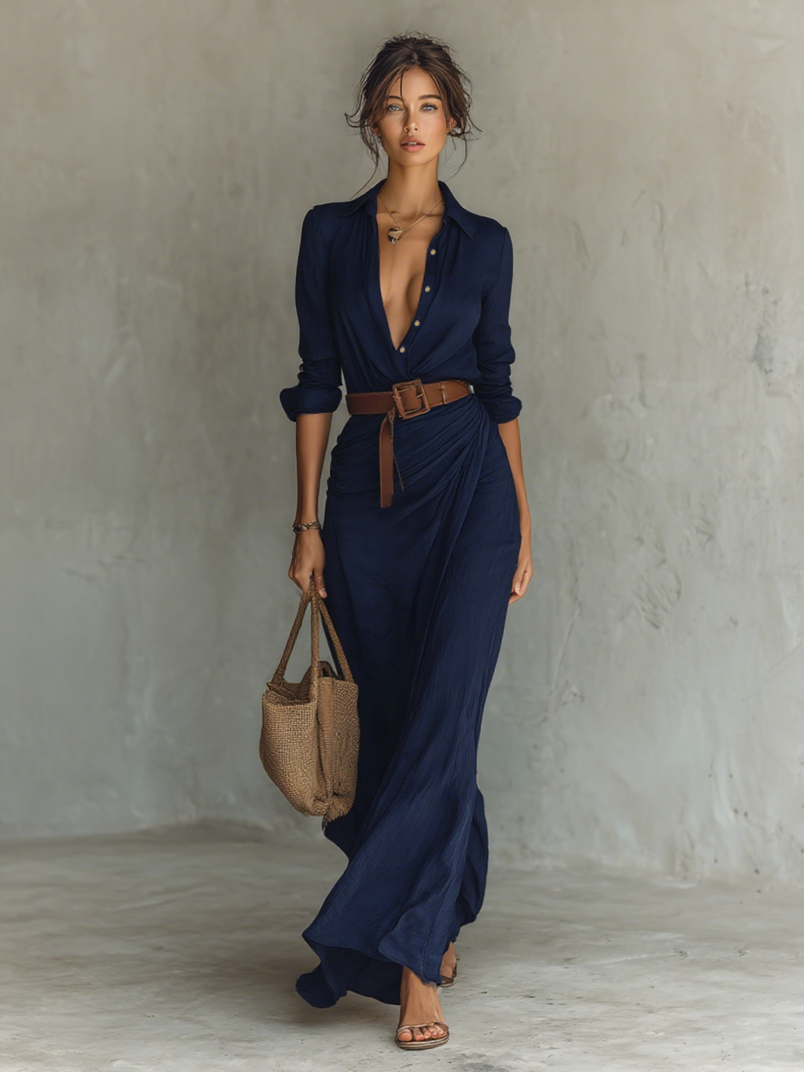 Anna-Berg | Long Sleeve Dress