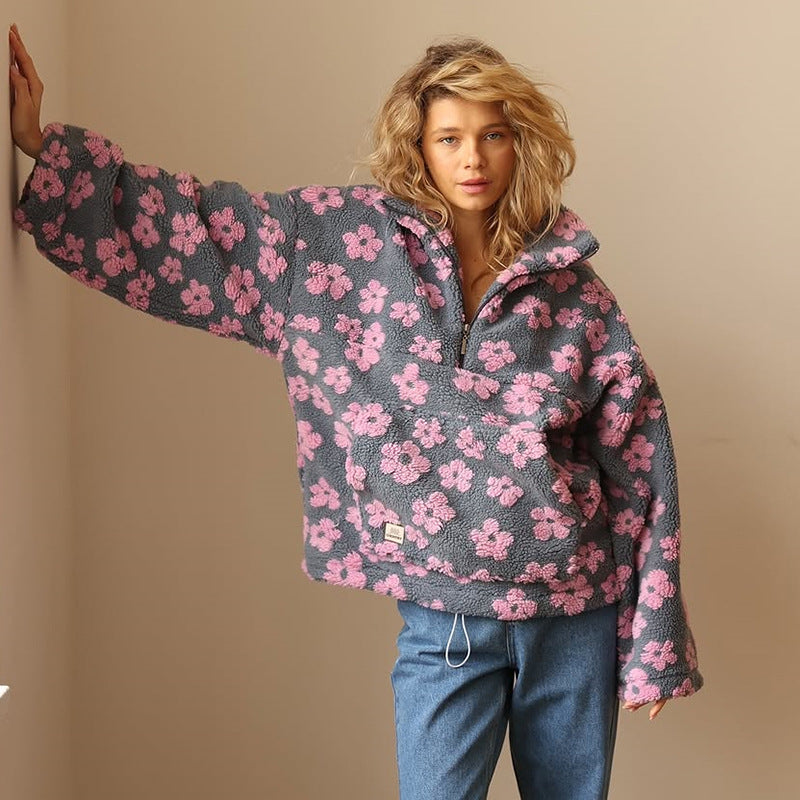 Anna-Berg | Long Sleeve Fleece Hoodie