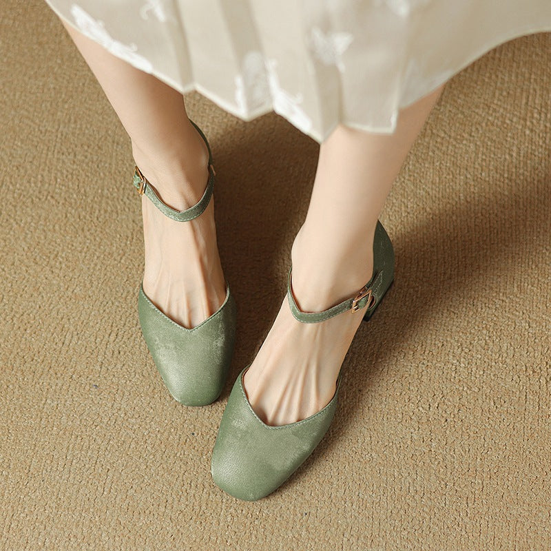 Anna-Berg | Block Heel Mules