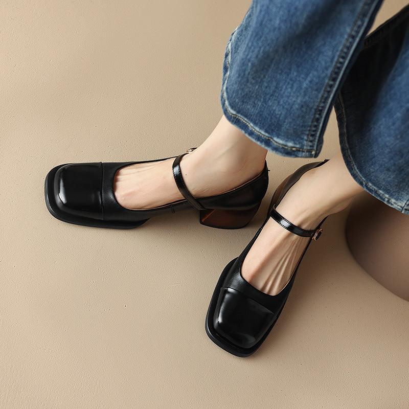 Anna-Berg | Genuine Leather Heels