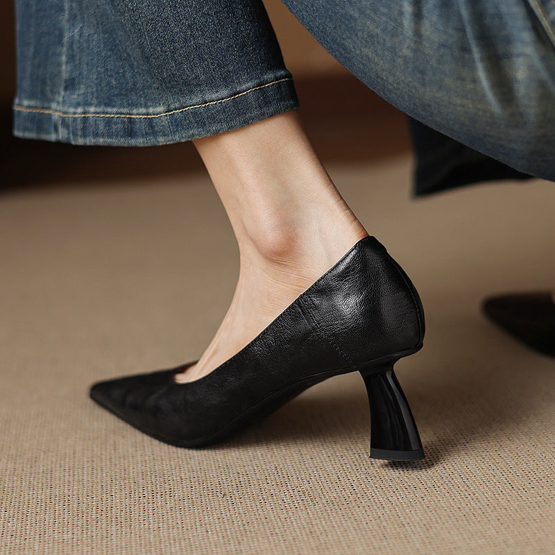 Anna-Berg | Genuine Leather Heels