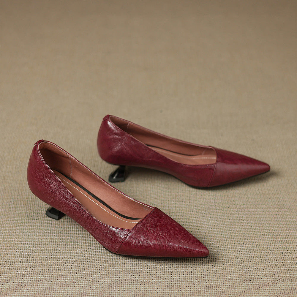 Anna-Berg | Genuine Leather Heels