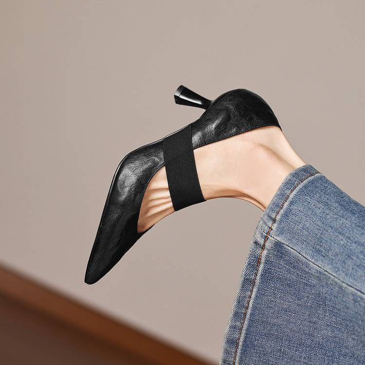 Anna-Berg | Genuine Leather Heels