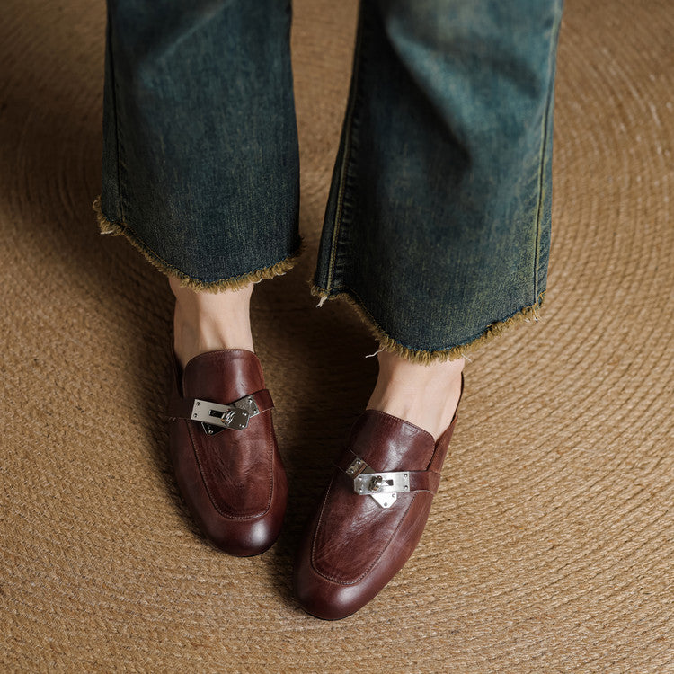 Anna-Berg | Genuine Leather Mules