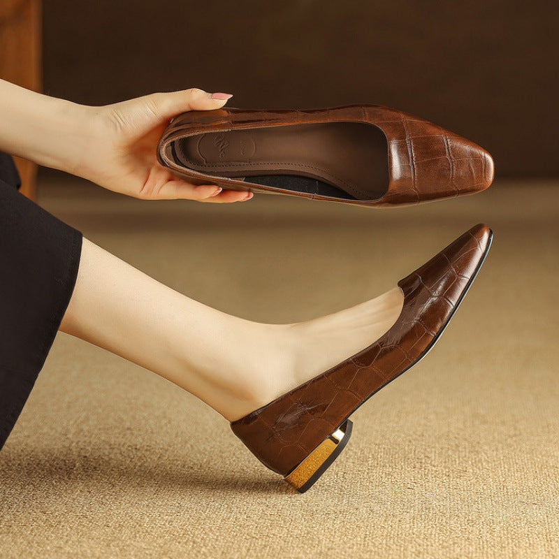 Anna-Berg | Genuine Leather Heels