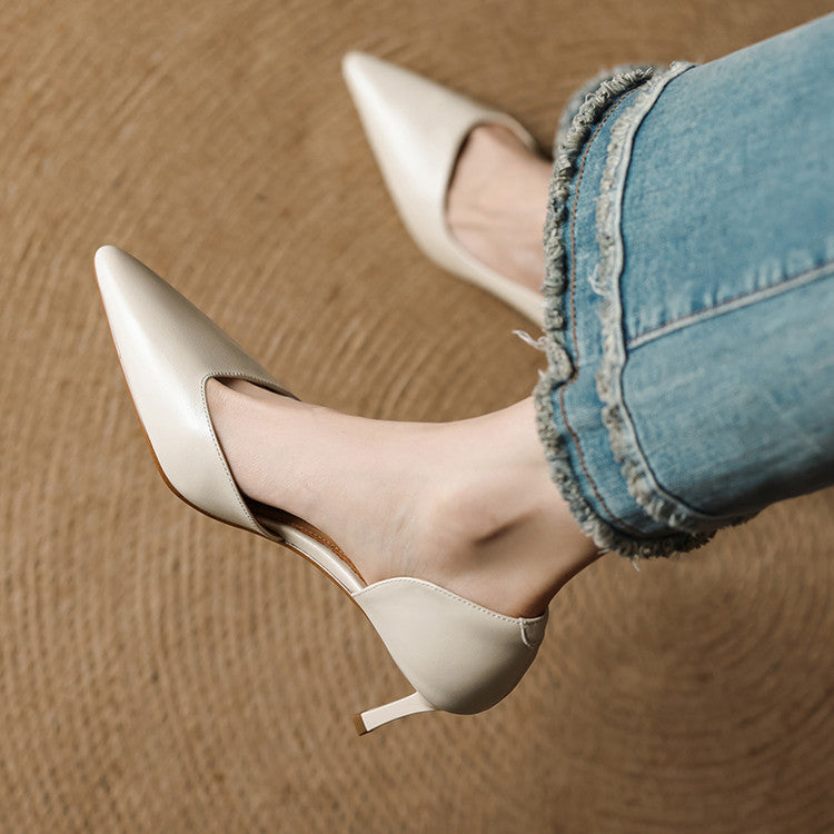 Anna-Berg | Genuine Leather Heels