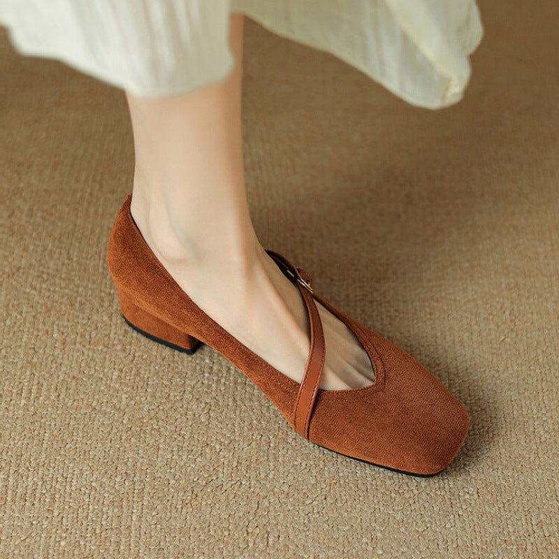 Anna-Berg | Suede Heels