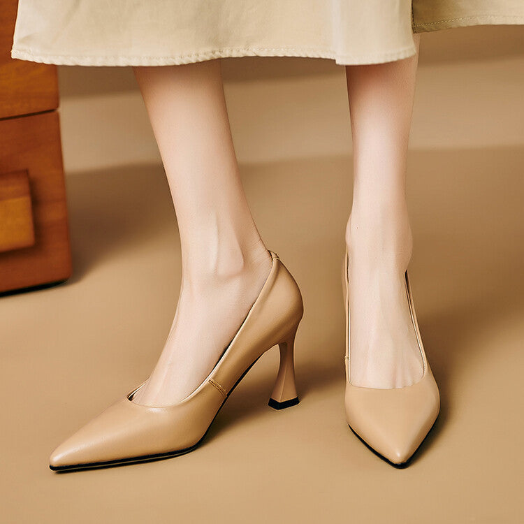 Anna-Berg | Genuine Leather Heels
