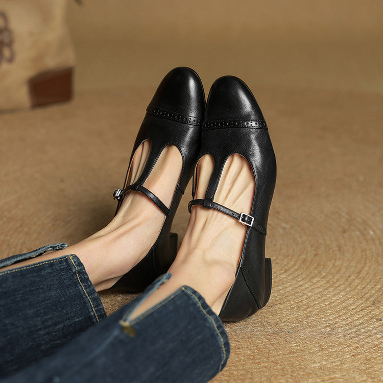 Anna-Berg | Genuine Leather Flats