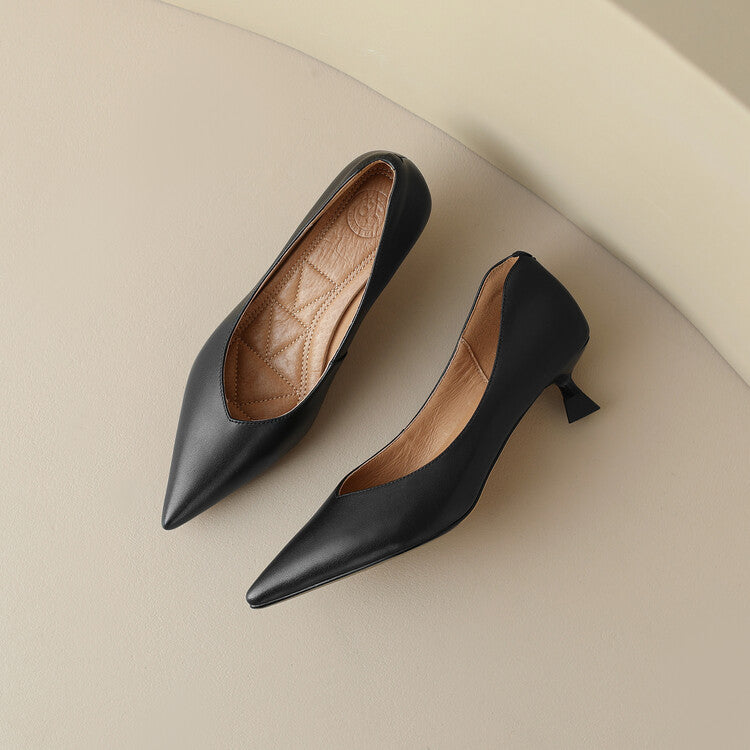 Anna-Berg | Classic Pointed Toe Pumps