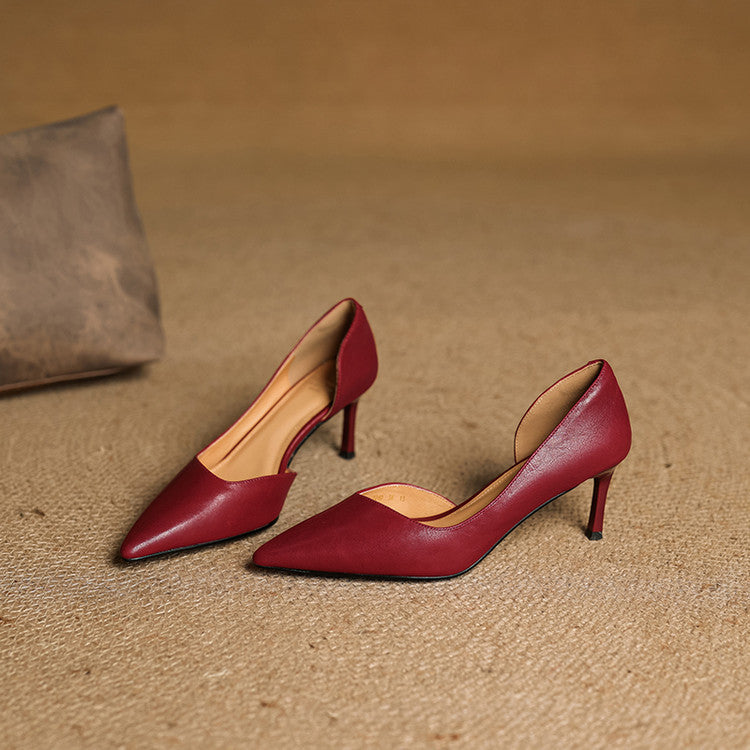 Anna-Berg | Genuine Leather Heels